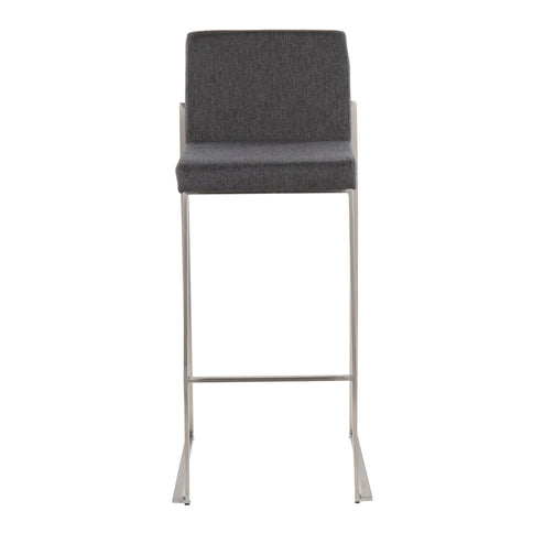 Fuji - Contemporary And Modern Elegance High Back Barstool