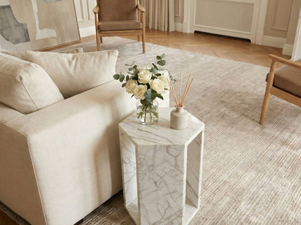 Modern Minimalist Hexagon Side Table