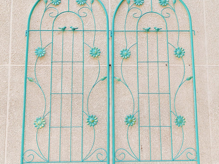 Metal Garden Trellis Rustproof Trellis For Climbing Plant Outdoor Flower Support