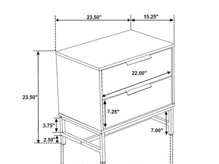 Taraval - 4 Piece Queen Bedroom Set - White