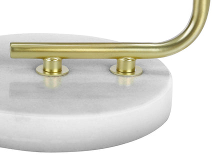 Lighting, Table Lamp, Marble, Contemporary - White