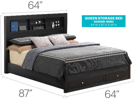 Stylish Storage Bed For Modern Spaces