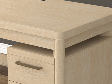 Desk - Tan - Wood