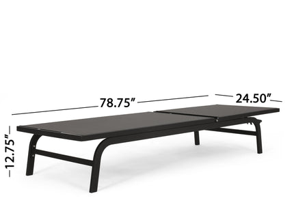 Finn - Contemporary Chaise Lounge For Outdoor Relaxation