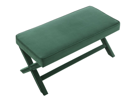 Comfort Double Bench Upholstered With X Crossed Legs