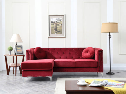 Soft y Micro Suede Sofa Chaise