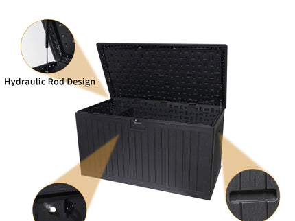 Outdoor Large Storage Box With Lockable Storage Containers