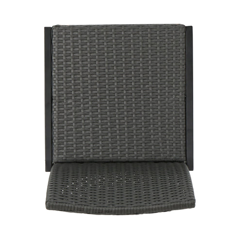Outdoor Barstool With Hand Crafted Details (Set of 2)