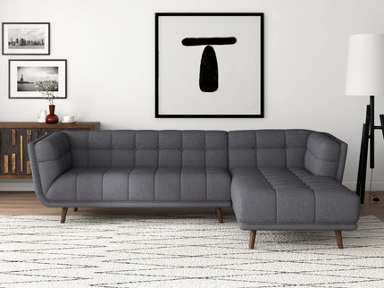 Addison - L Shape Sectional Sofa Tufted