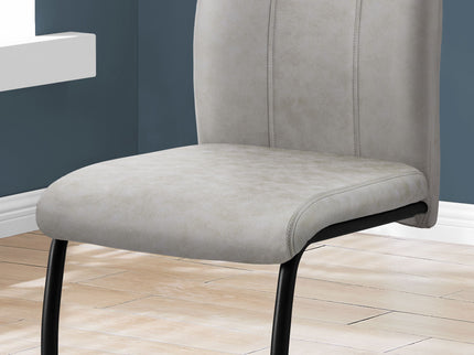 Dining Chair, Side, Upholstered For Dining Room, Contemporary & Modern (Set of 2)