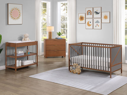 Pixie Zen - 3-in-1 Crib - Walnut