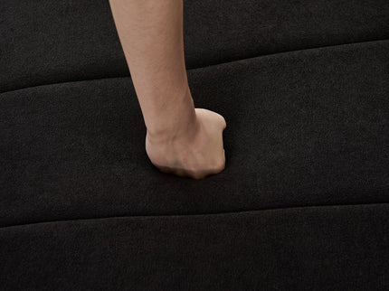 Modular Sectional Sofa With 2 Pillows, Symmetrical Design
