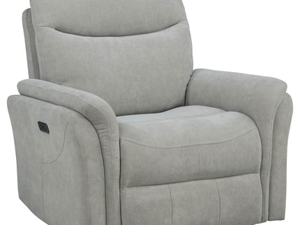 Beacon - Power Swivel Recliner With USB Charging And Adjustable Recline