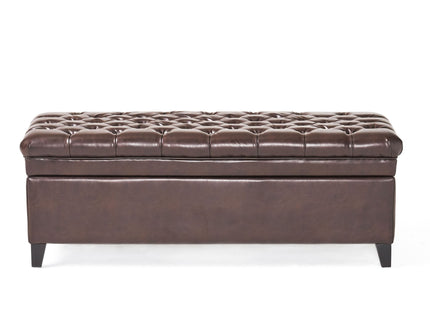 Juliana - Storage Ottoman With Birch Legs
