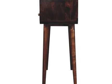 Solid Wood Curved Console Table
