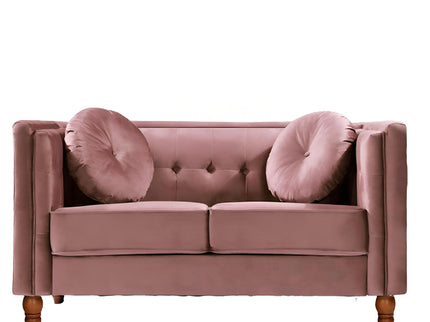 Chesterfield Loveseat 2 Seater Couch For Living Room