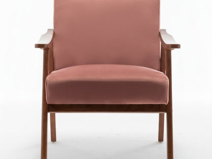 Accent Chair, Classic Mid Century Modern For Extra Seating