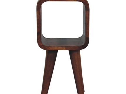 Minimalist Open Curved Nightstand