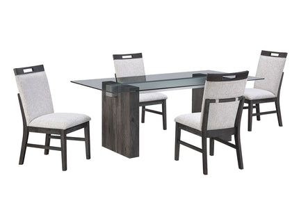 Silas - 2 Piece Dining Chair Set - Light Gray