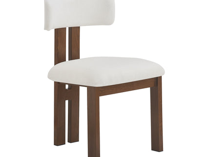 Modern Upholstered Armless Dining Chairs With Metal Legs
