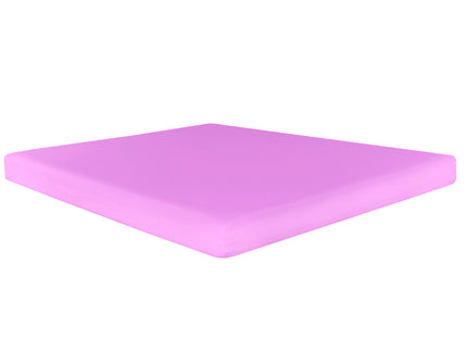 6" Gel Memory Foam Mattress In A Box With Aloe Vera Cover - Pink - Full