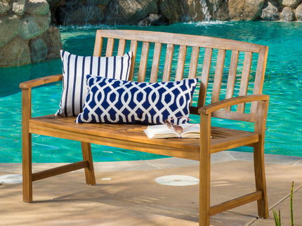 Farmhouse Style Loja Bench Indoor / Outdoor