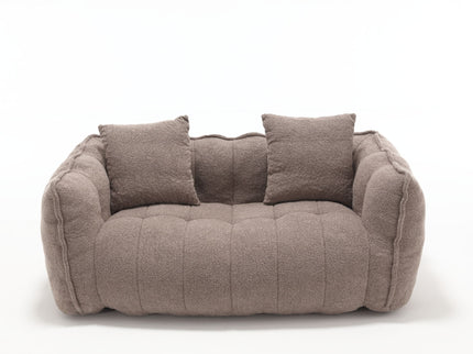 Cozy Beanbag Chair With High Resilience Foam Core For 2