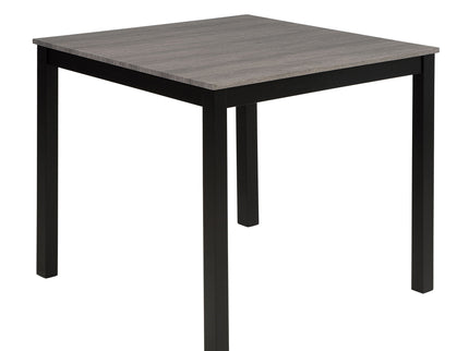 5 Piece Counter Height Table Set, Square Table And 4 Upholstered Chairs