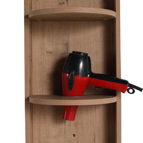 Bathroom Wall Mounted Storage Rack With Float Mounting Design