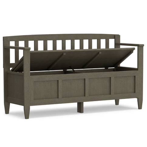 Brooklyn - Handcrafted Entryway Storage Bench
