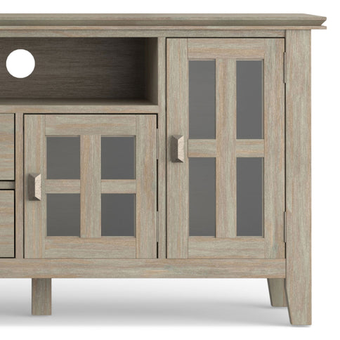 Artisan - TV Media Stand - Distressed Gray