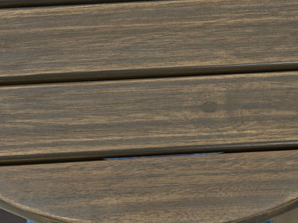 Outdoor Acacia Wood Side Table With Weather Resistance