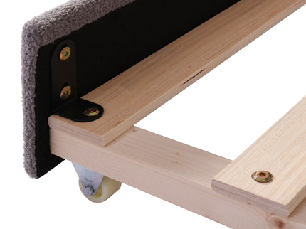 Upholstered Daybed With Light And Trundle