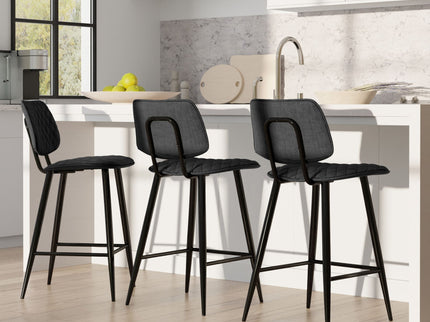 Raya - Upholstered Counter Height Stool (Set of 2)