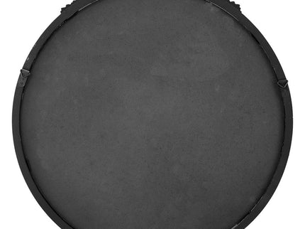 Round Hand Carved Rose Antique Mirror Frame, Wall Mirror For Live Space