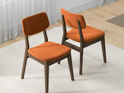 Carlos - Solid Back Side Chair (Set of 2)