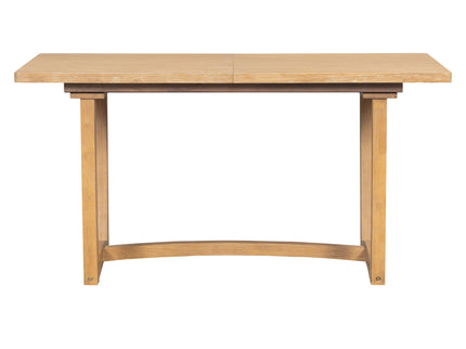 Rectangular Extendable Dining Table Set With 6 Upholstered Chairs