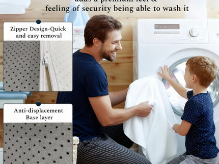 8" Twin Green Tea Memory Foam Mattress In Box - White