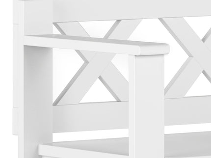 Amherst - Small Transitional Entryway Storage Bench