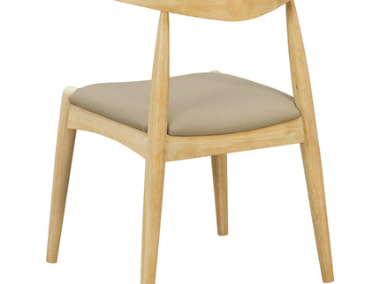 Dining Chairs With Ergonomic Backrest (Set of 2)