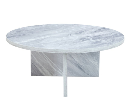 Versatile Round Coffee Table For Various Interior Styles