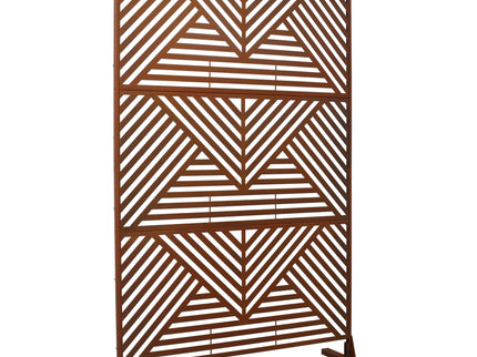 Freestanding Outdoor & Indoor Freestanding Metal Privacy Screen