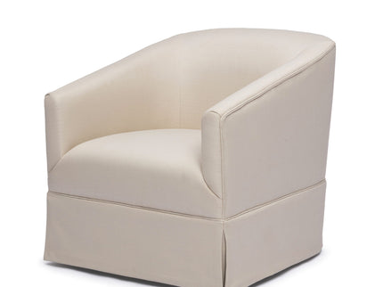 Earl - Skirted Swivel Chair