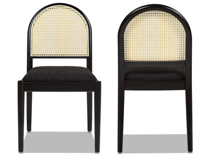 Panama - Curved Cane Side Dining Chair (Set of 2)