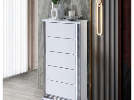 Moon - Smooth Chest With LED - White