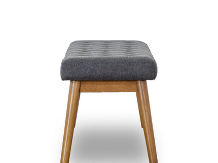 Delilah - Modern Bench - Gray