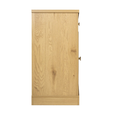 Modern Sideboard Cabinet With 1 Drawer And 2 Arched Doors