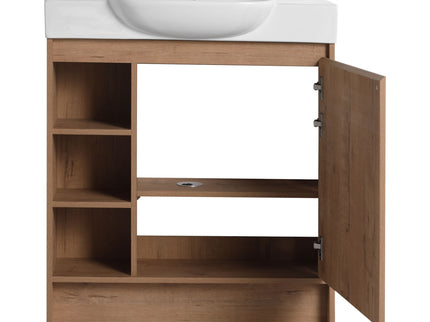 Sleek Design Freestanding Bathroom Vanity With Sink, Soft Close Door