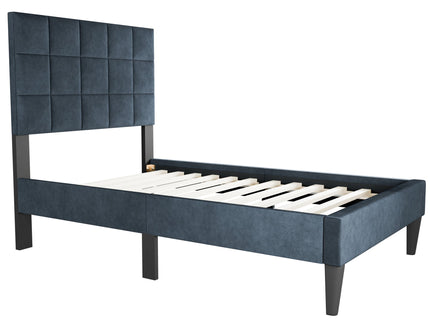Modern Bed With Adjustable Headboard