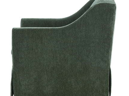 Luisa - Skirted Swivel Accent Chair